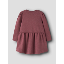 NAME IT Sweat Kjole Vima Wild Ginger Heart Embroidery