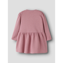 NAME IT Sweat Kjole Vima Lilas Heart Embroidery