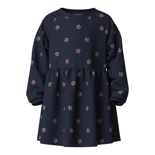Name It Kjole - NmfVolta - Navy Blazer/White Flower