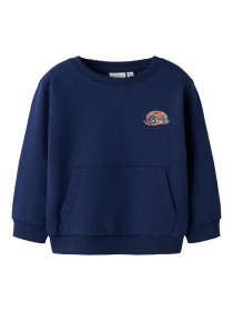NAME IT Sweatshirt Vildar Blueprint Dinotruck