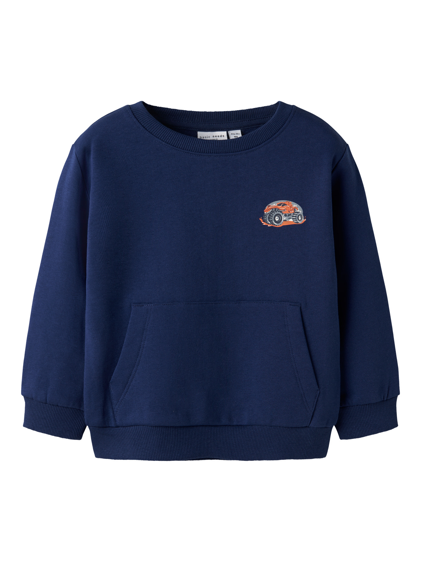 NAME IT Sweatshirt Vildar Blueprint Dinotruck