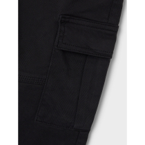 NAME IT Cargo Twill Bukser Black