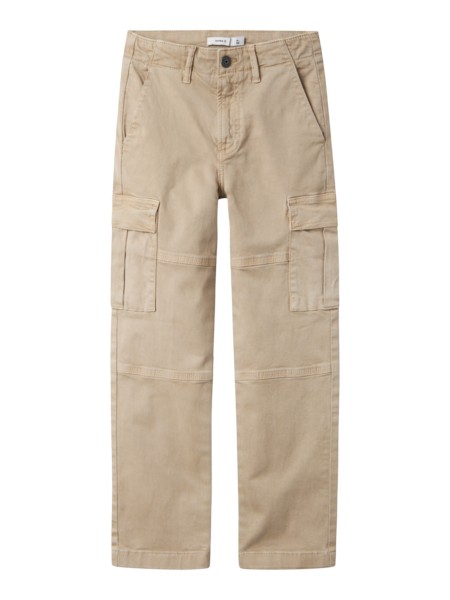 NAME IT Cargobukser Ryan Pure Cashmere