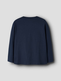 NAME IT Langærmet Bluse Vebbe Navy Blazer