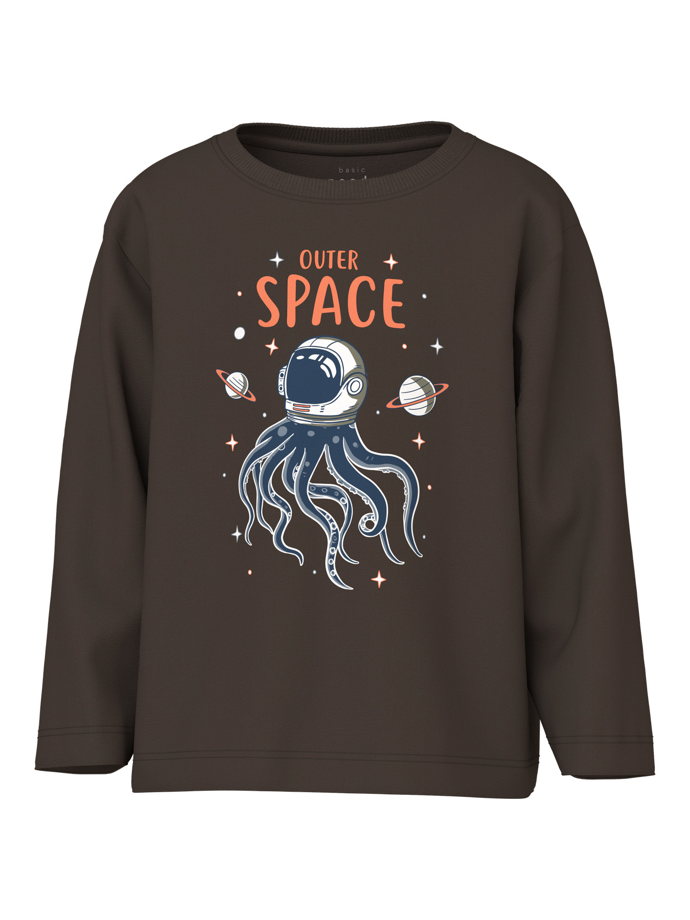 NAME IT Langærmet Bluse Victor Delicioso Octopus