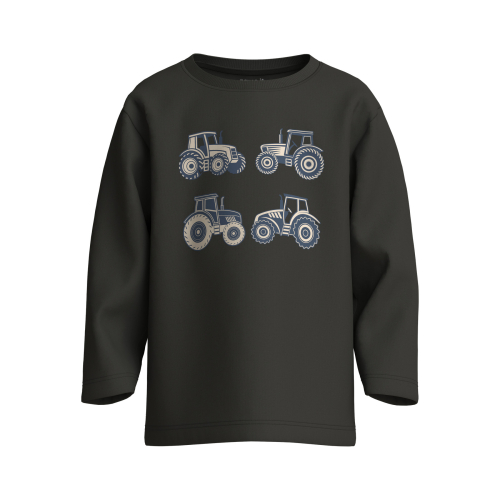 Name It Bluse - NmmVictor - Peat/Tractor