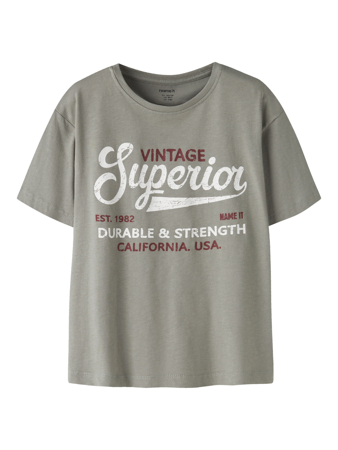 NAME IT T-shirt Vilogo Shadow Vintage