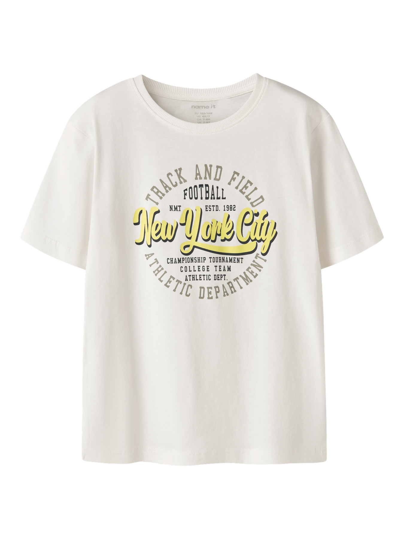 NAME IT T-shirt Vilogo Cloud Dancer New York City