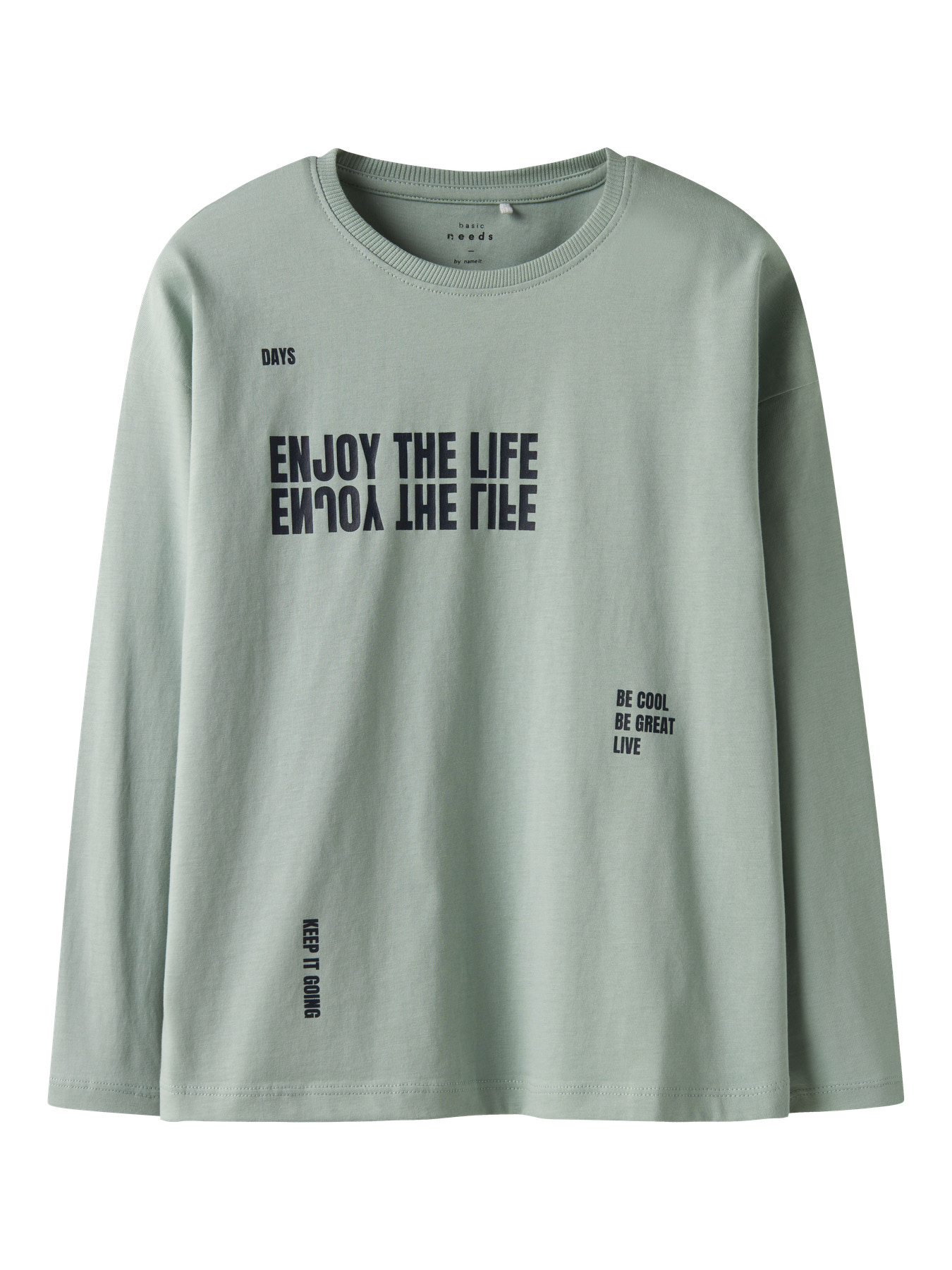 NAME IT Langærmet Bluse Victor The Life Be Cool