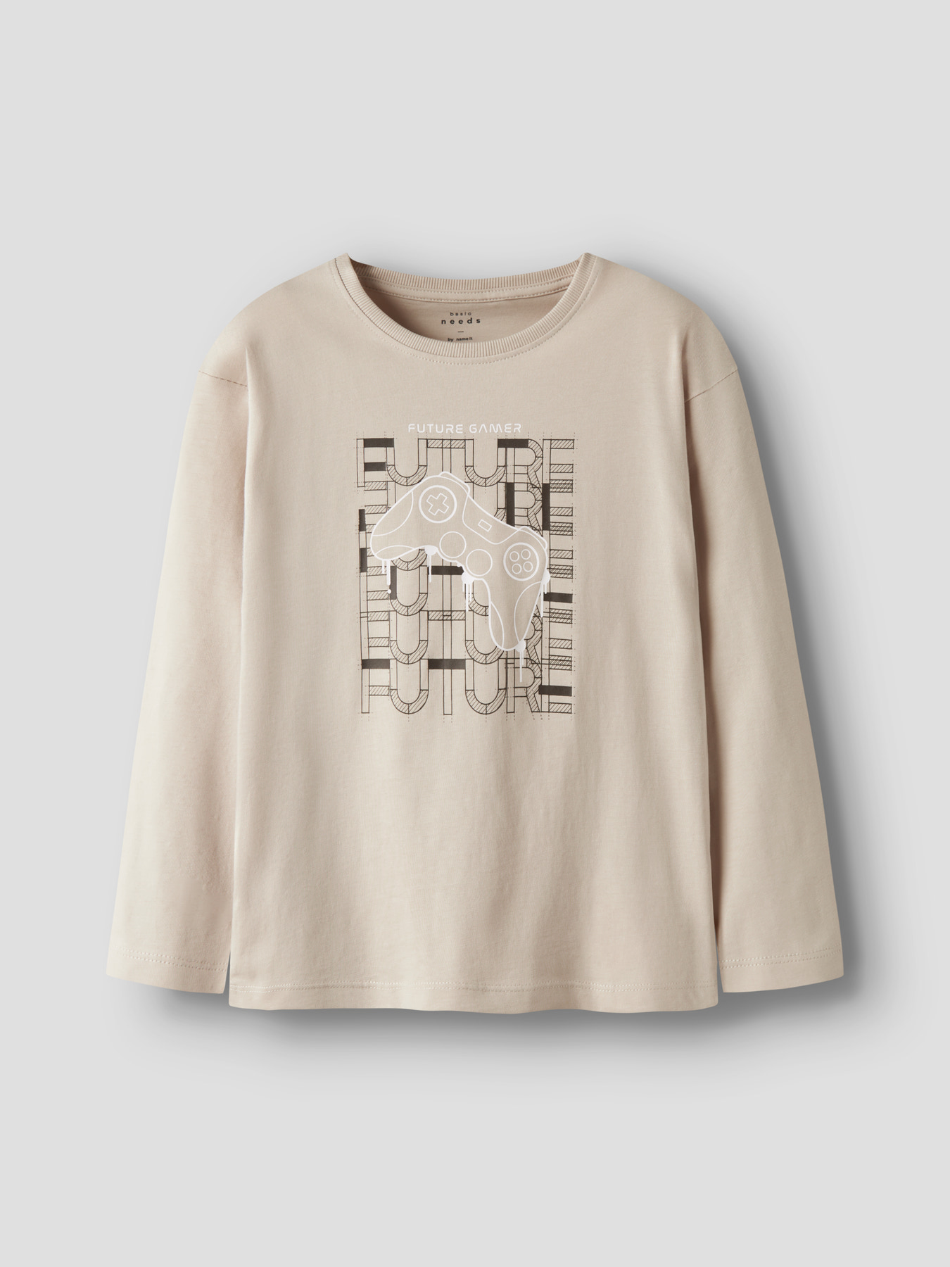 NAME IT Langærmet Bluse Victor Peyote Future Gamer