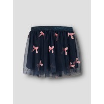 NAME IT Tyl Nederdele Veross Navy Blazer Christmas Bow
