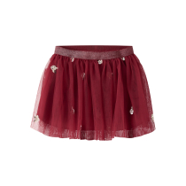 NAME IT Nederdel Veross Red Dahlia Reindeer