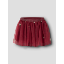 NAME IT Nederdel Veross Red Dahlia Reindeer