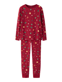 NAME IT Jule Natsæt Vismas Jester Red