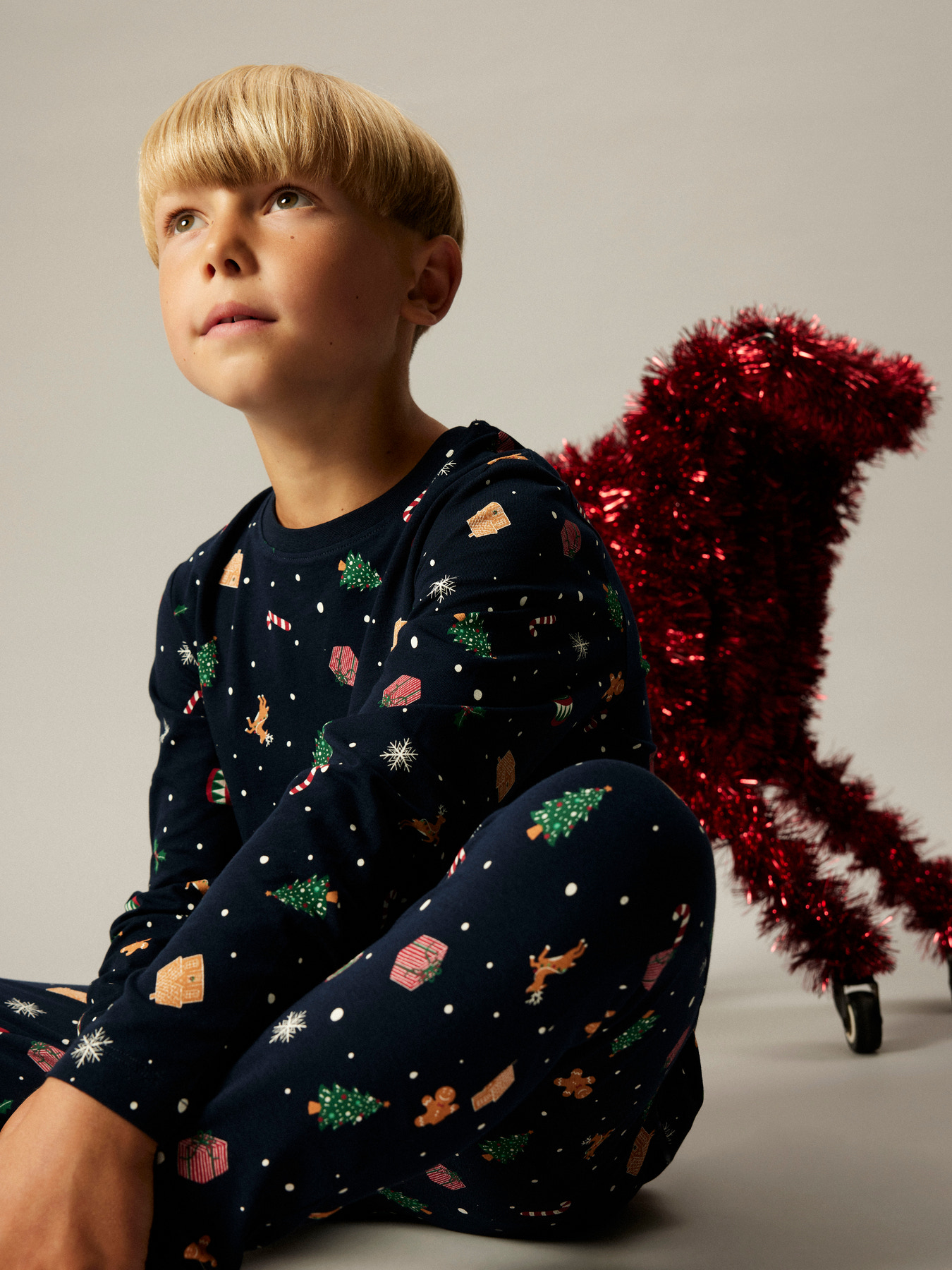 NAME IT Jule Natsæt Vismas Navy Blazer