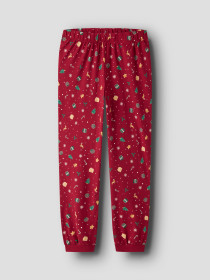 NAME IT Jule Natsæt Voksen Vismas Jester Red