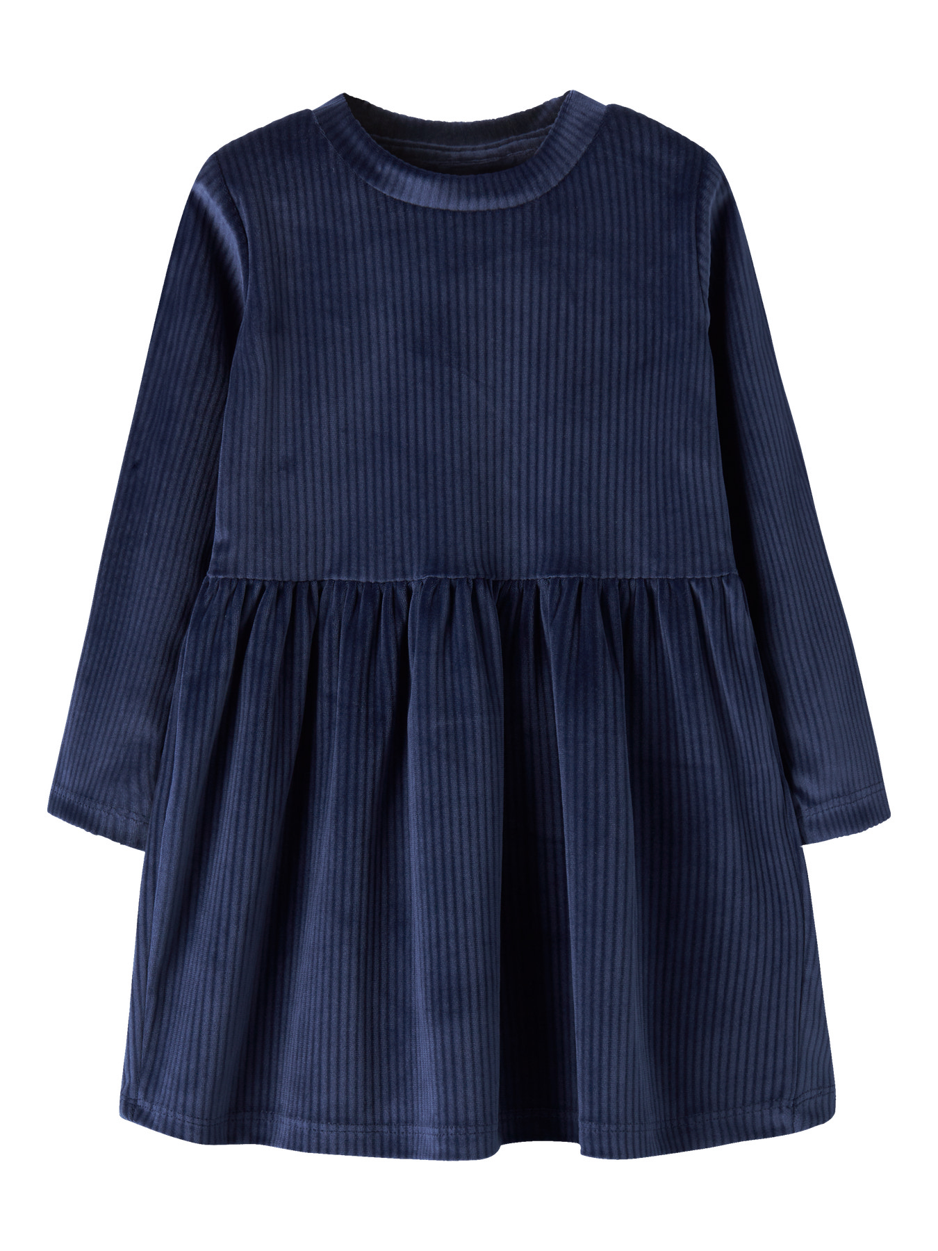 NAME IT Velour Kjole Veloa Navy Blazer