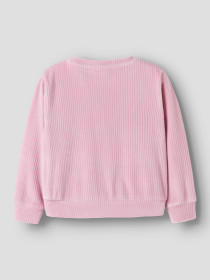 NAME IT Velour Bluse Veloa Keepsake Lilac