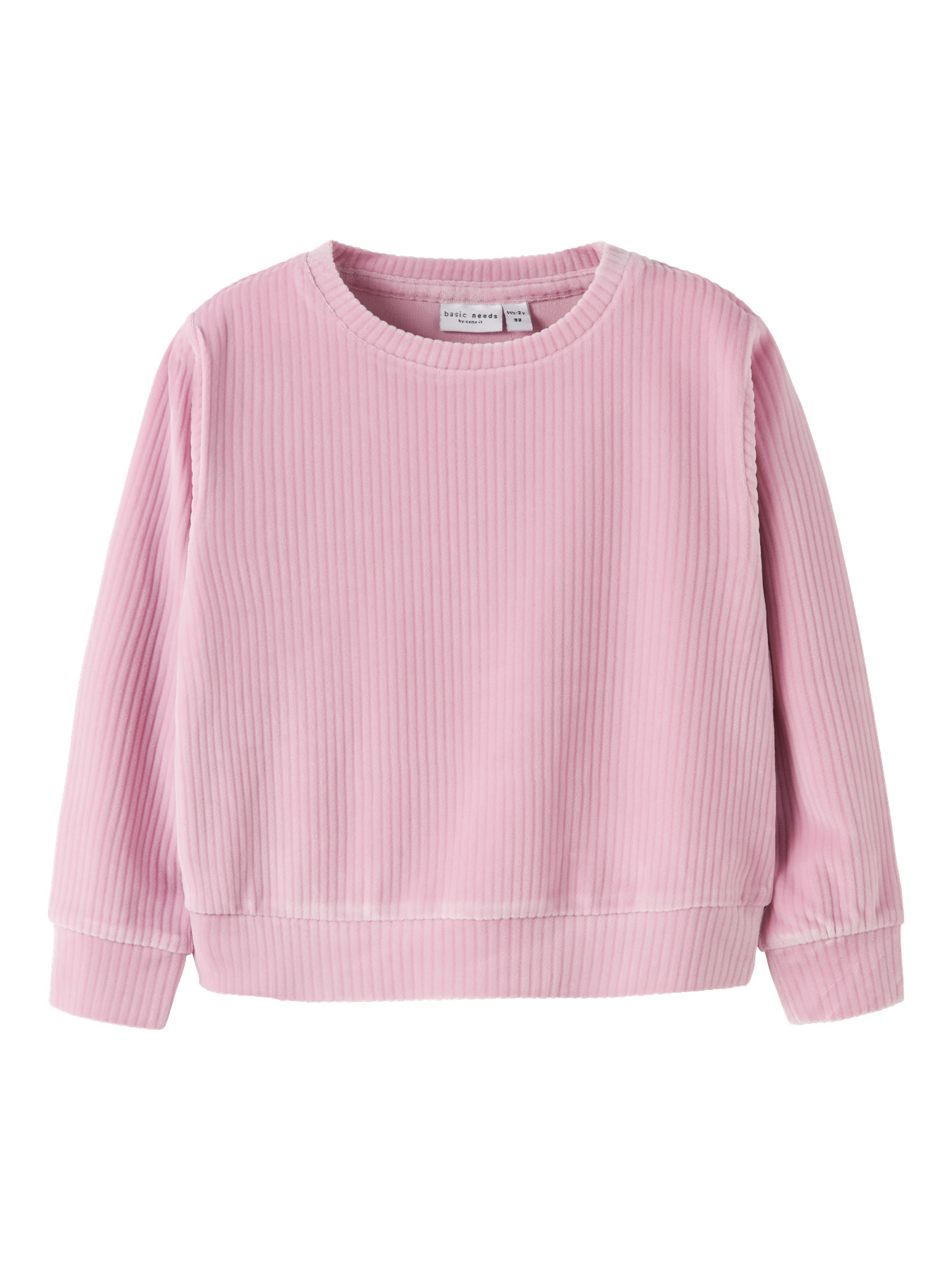 NAME IT Velour Bluse Veloa Keepsake Lilac