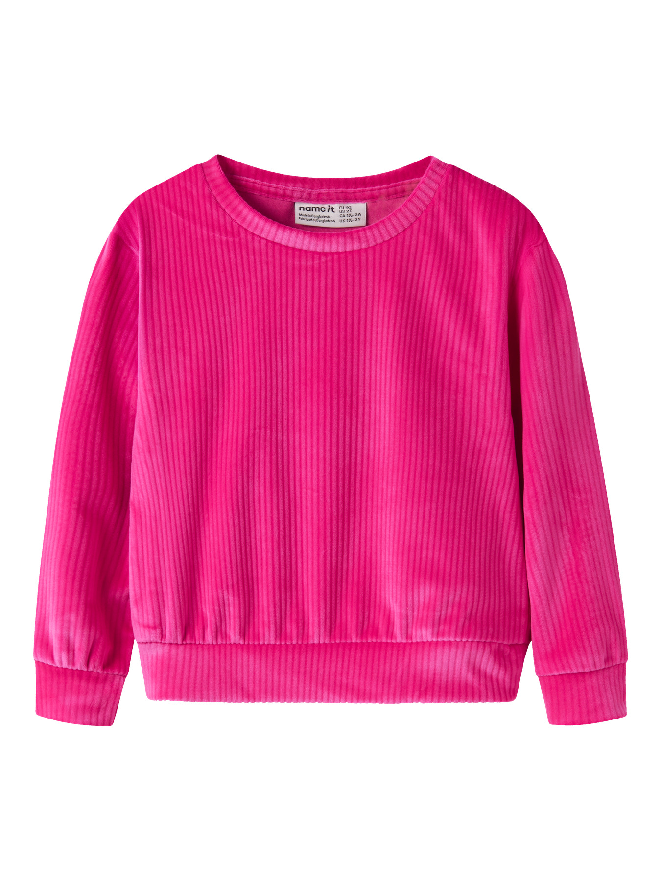 NAME IT Bluse Veloa Fuchsia Purple billede