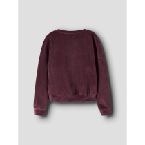 NAME IT Velour Sweatshirt Veloa Catawba Grape