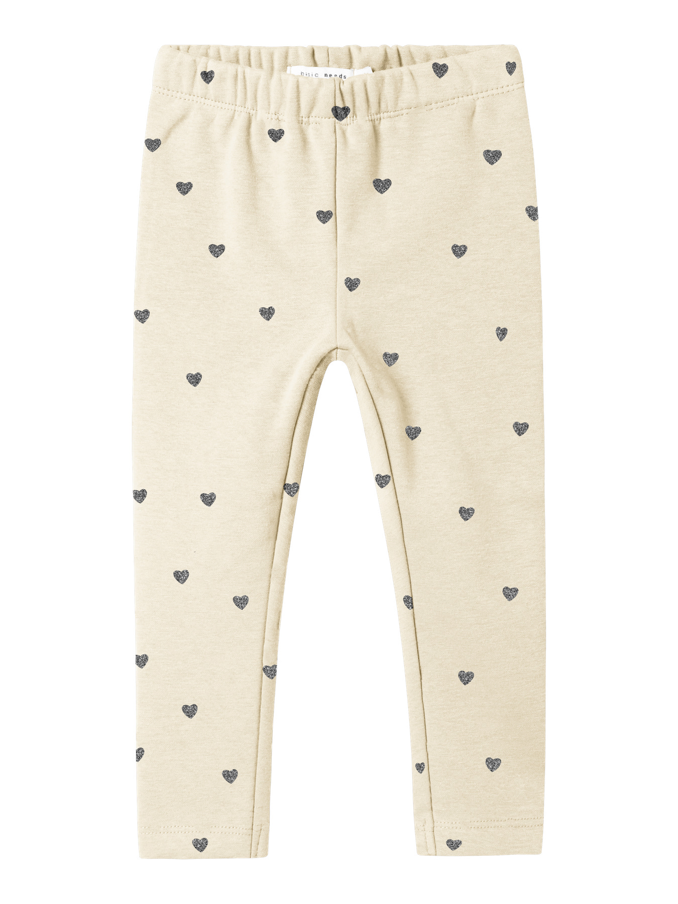NAME IT Sweat Fleece Leggings Tavina Summer Sand W. Glitter Lava Smoke Hearts