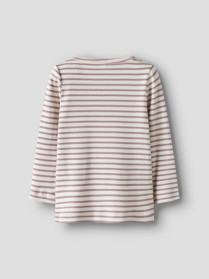 NAME IT Basis Rib Bluse Bani Elderberry