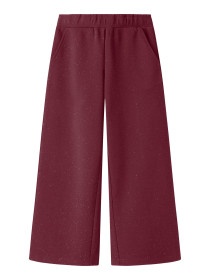 NAME IT Brede Glimmer Bukser Roka Burgundy