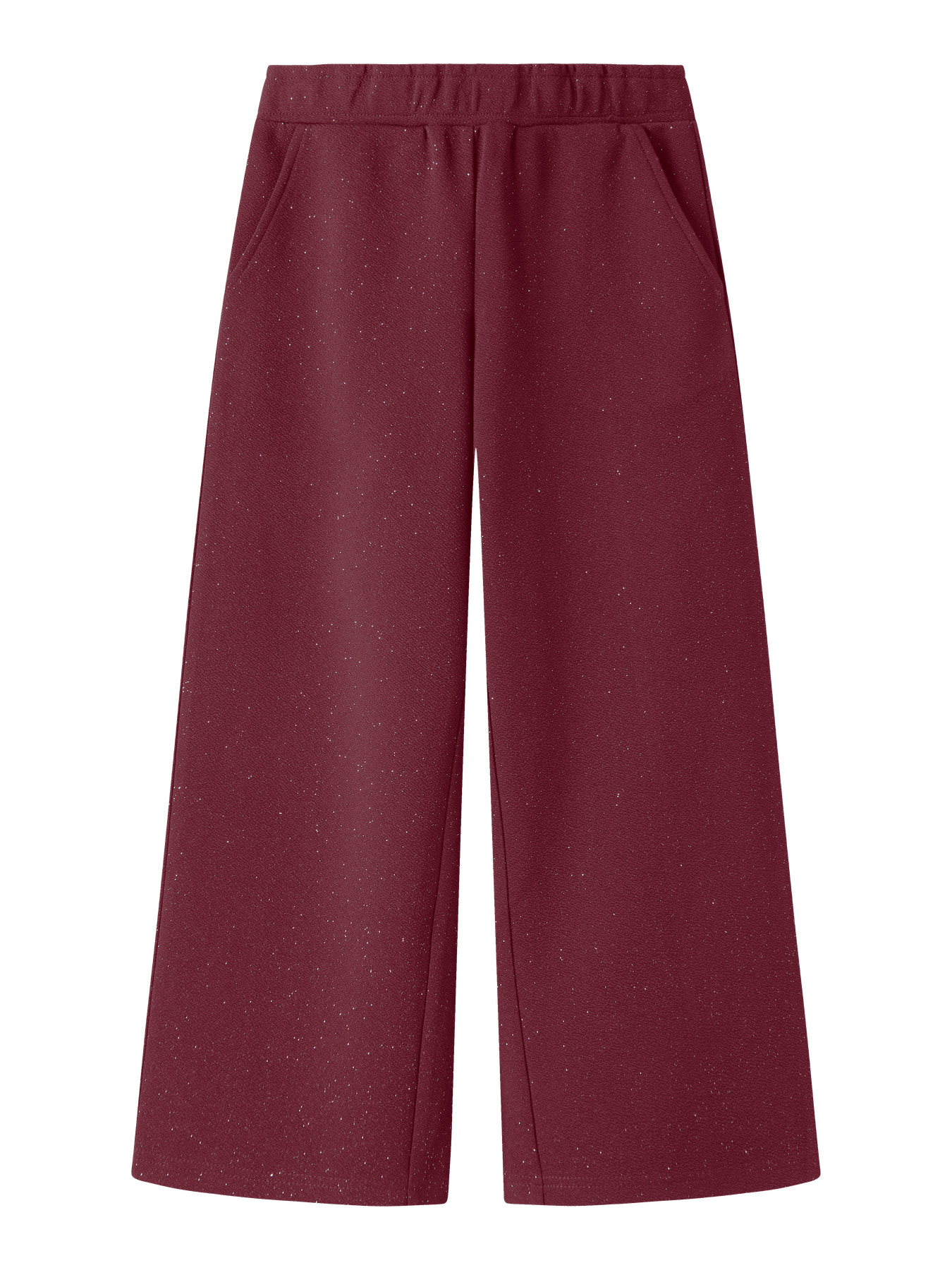 NAME IT Brede Glimmer Bukser Roka Burgundy