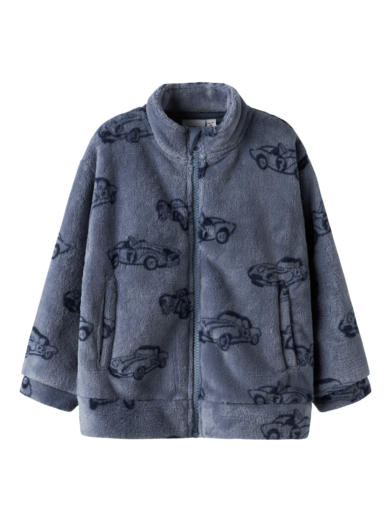 NAME IT Cardigan Ricolaj Flint Stone Car billede