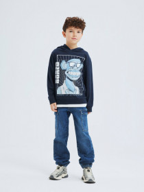 NAME IT Sweatshirt Nobel Dark Sapphire
