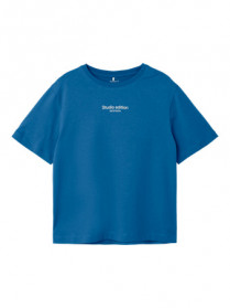 NAME IT T-shirt Brody Jet Stream Print