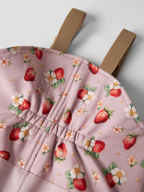 NAME IT Softshell Bib Bukser Alfa08 Keepsake Lilac Strawberry