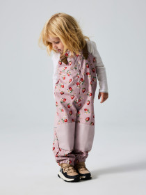 NAME IT Softshell Bib Bukser Alfa08 Keepsake Lilac Strawberry