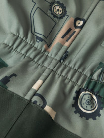 NAME IT Softshell Bib Bukser Alfa08 Balsam Green Machines