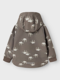 NAME IT Softshell Jakke Alfa Morel Rhino