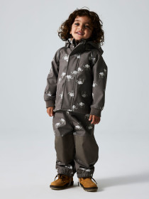 NAME IT Softshell Jakke Alfa Morel Rhino