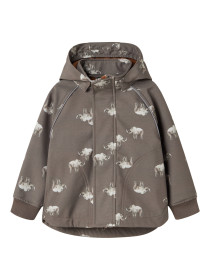 NAME IT Softshell Jakke Alfa Morel Rhino
