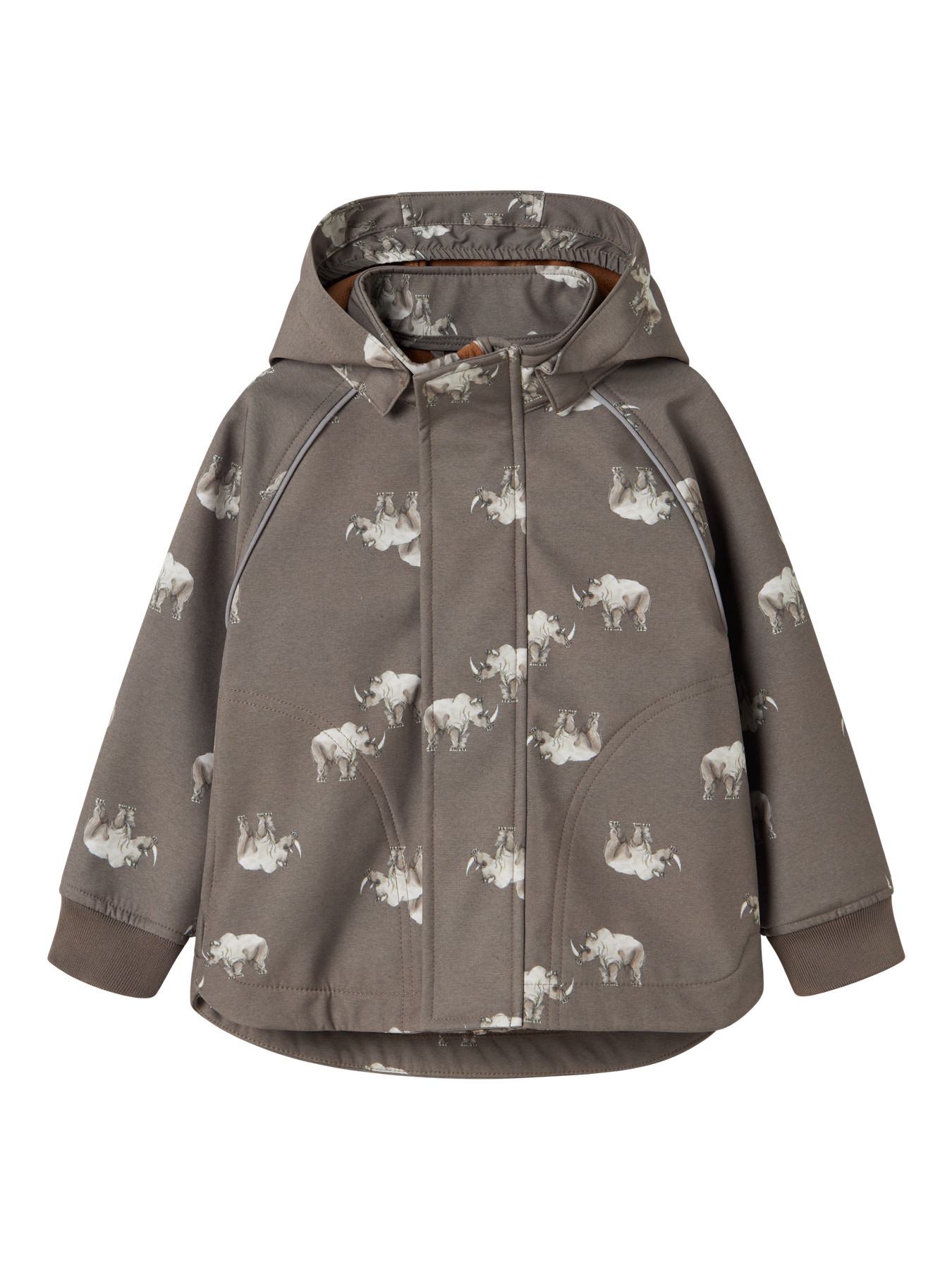 NAME IT Softshell Jakke Alfa Morel Rhino