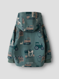 NAME IT Softshell Jakke Alfa08 Balsam Green Machines