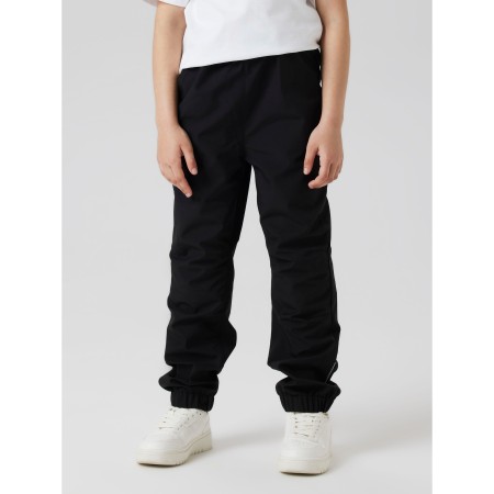 NAME IT Softshell Bukser Alfa Black billede