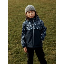 NAME IT Softshell Jakke Alfa Flint Stone