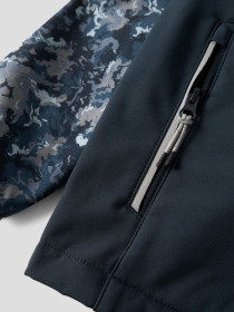 NAME IT Softshell Jakke Alfa Flint Stone