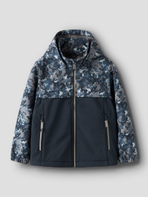 NAME IT Softshell Jakke Alfa Flint Stone