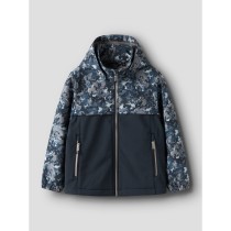 NAME IT Softshell Jakke Alfa Flint Stone