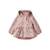 NAME IT Overgangs Jakke Malex Pale Mauve Flowers