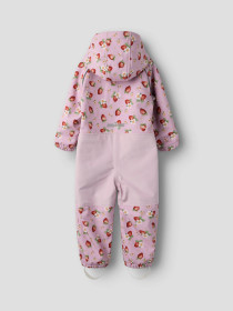 NAME IT Softshell Dragt Alfa08 Keepsake Lilac Strawberry
