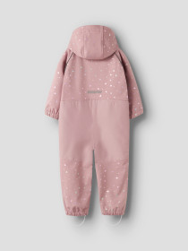 NAME IT Softshell Suit Alfa Foil Woodrose Heart