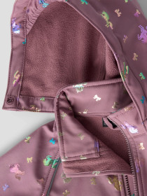 NAME IT Softshell Dragt Alfa08 Grape Shake Bow