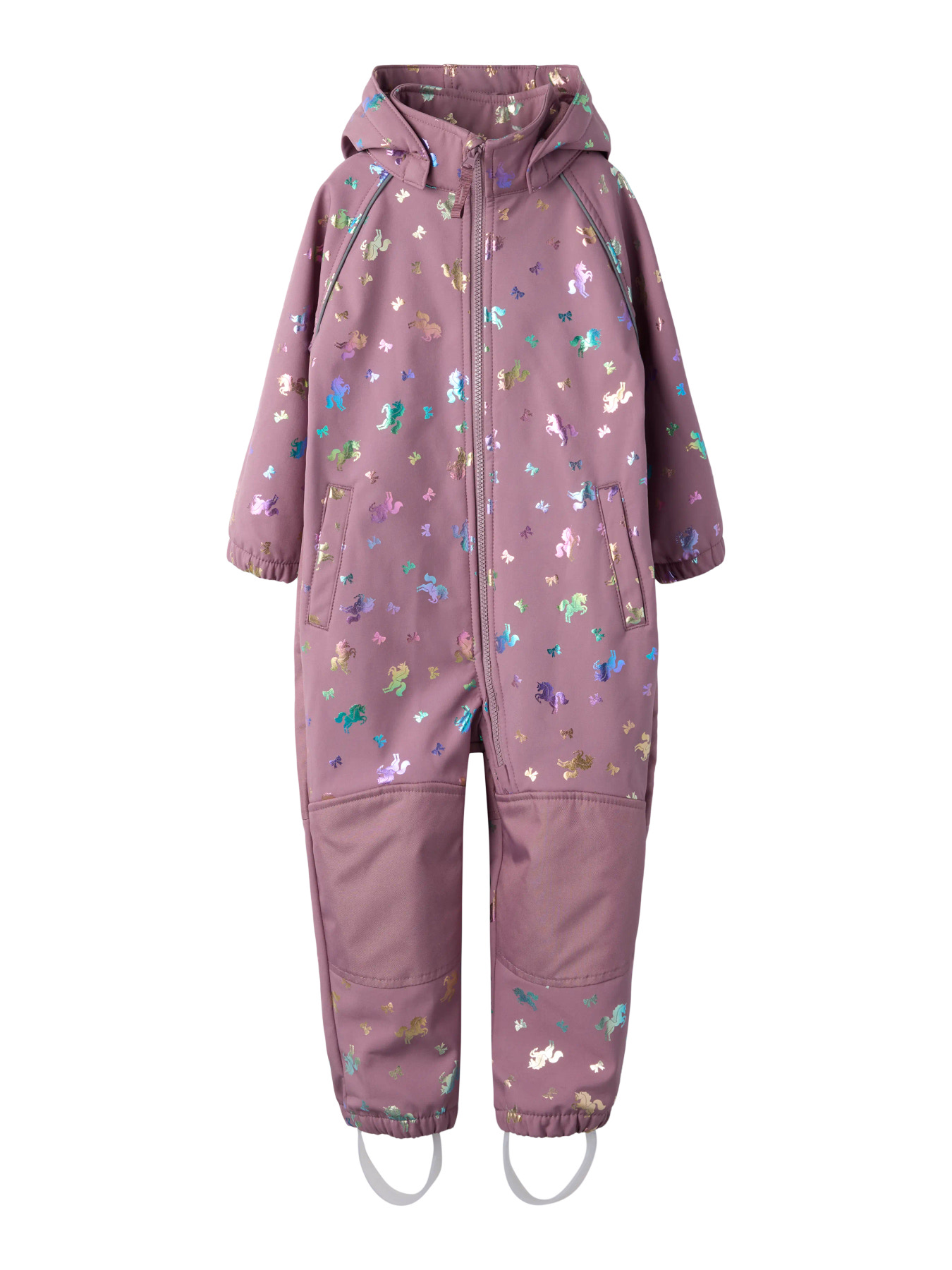 Name It Softshelldragt m. Fleece - Noos - NmfAlfa08 - Grape Shak